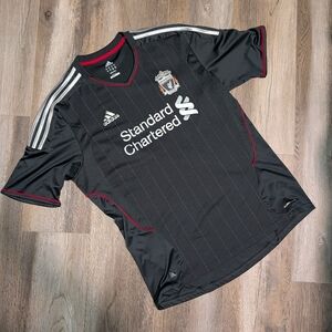 Adidas Liverpool 2011/12 Away Kit Soccer Jersey Football Shirt Suarez Gerrard